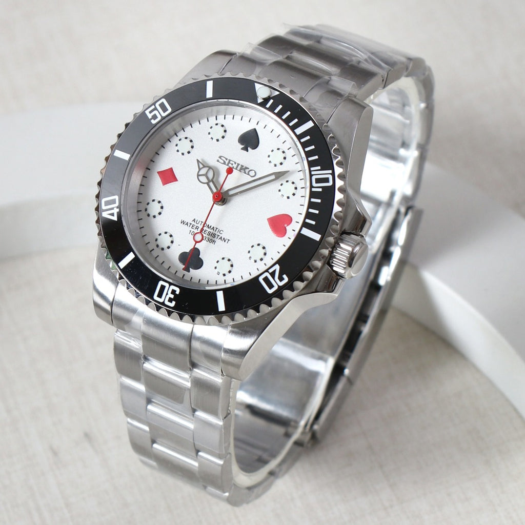 Seikomariner Poker white