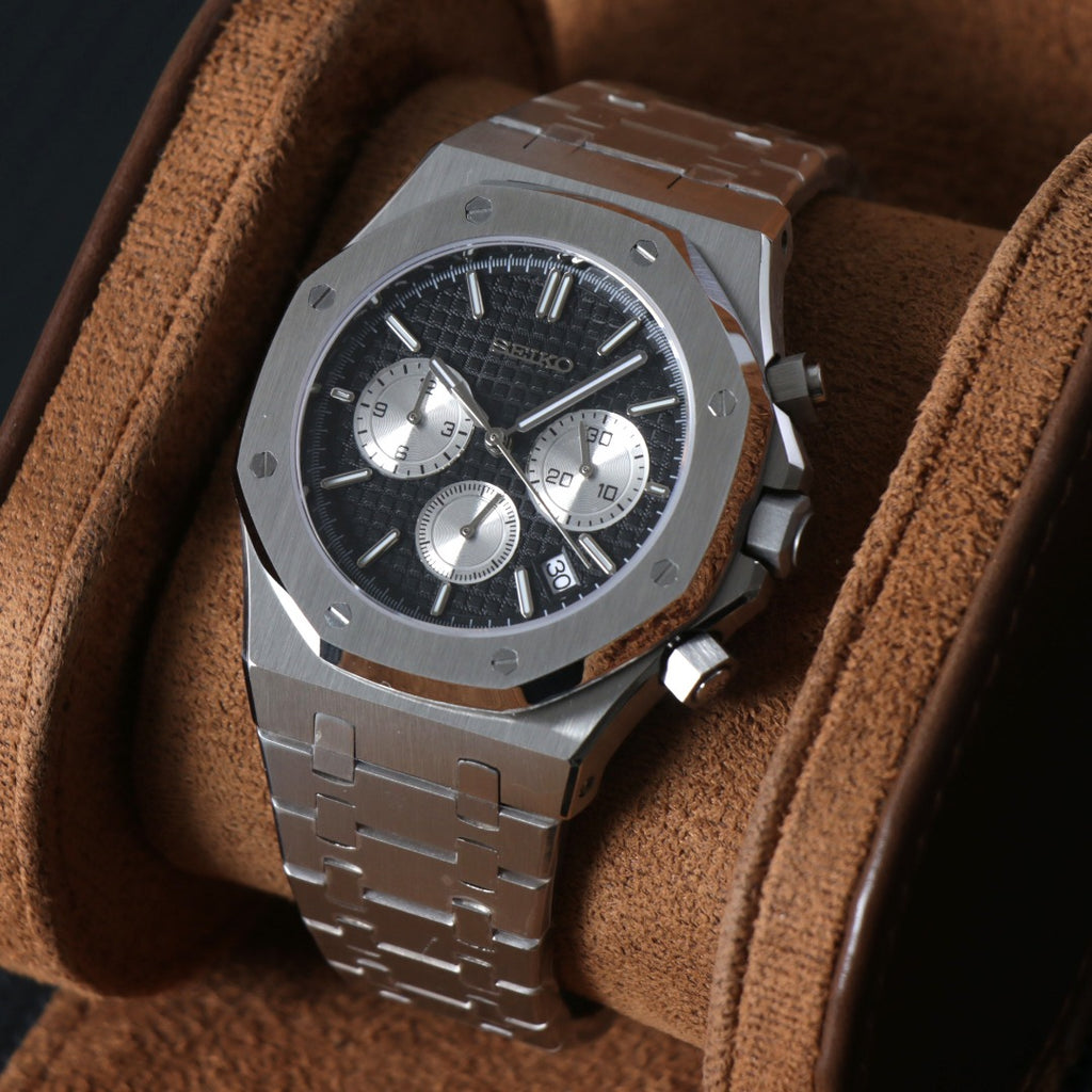 Royal seikoak (chrono) black